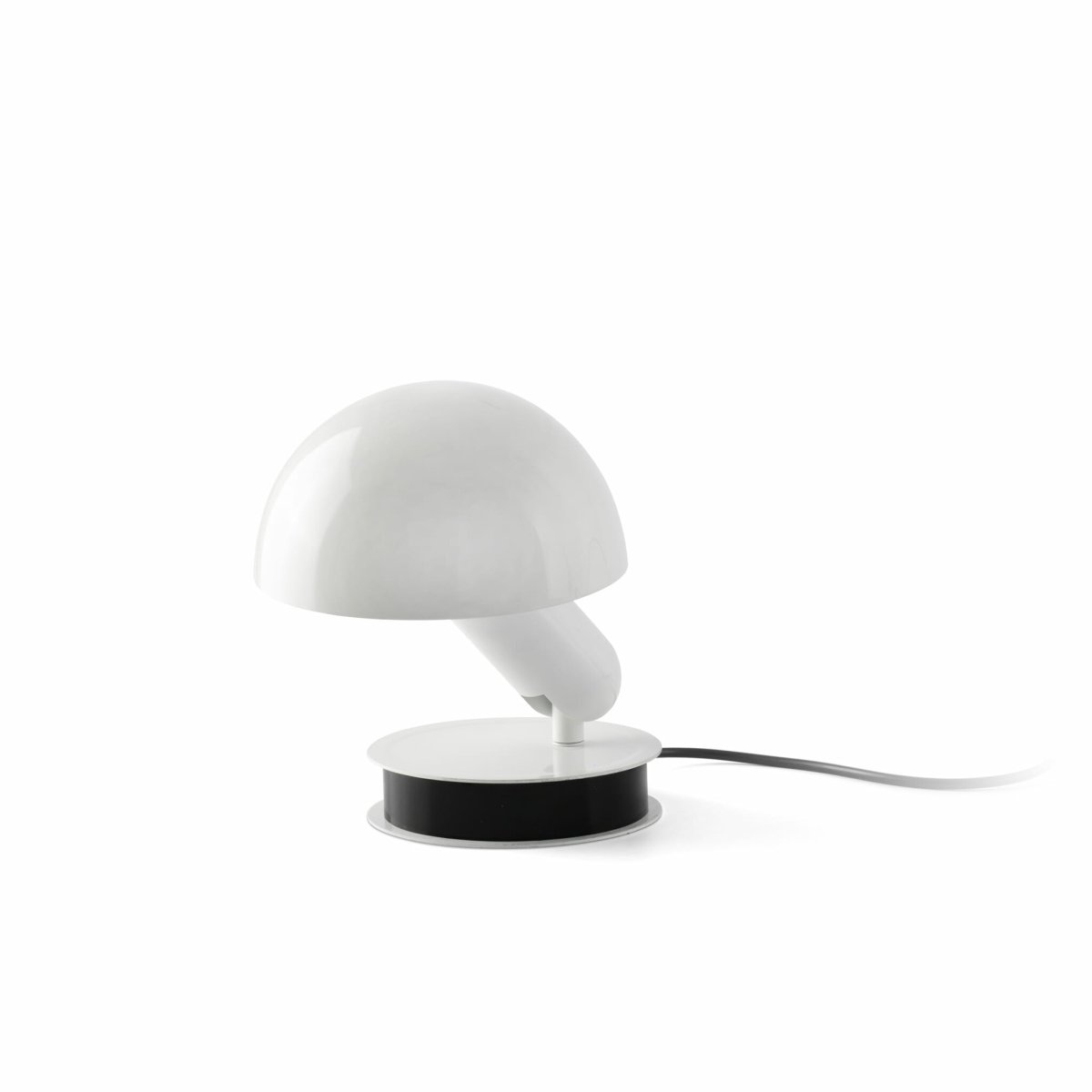 Bela 24cm skrivbordslampa – Faro Barcelona – steel (white, steel bordslampor