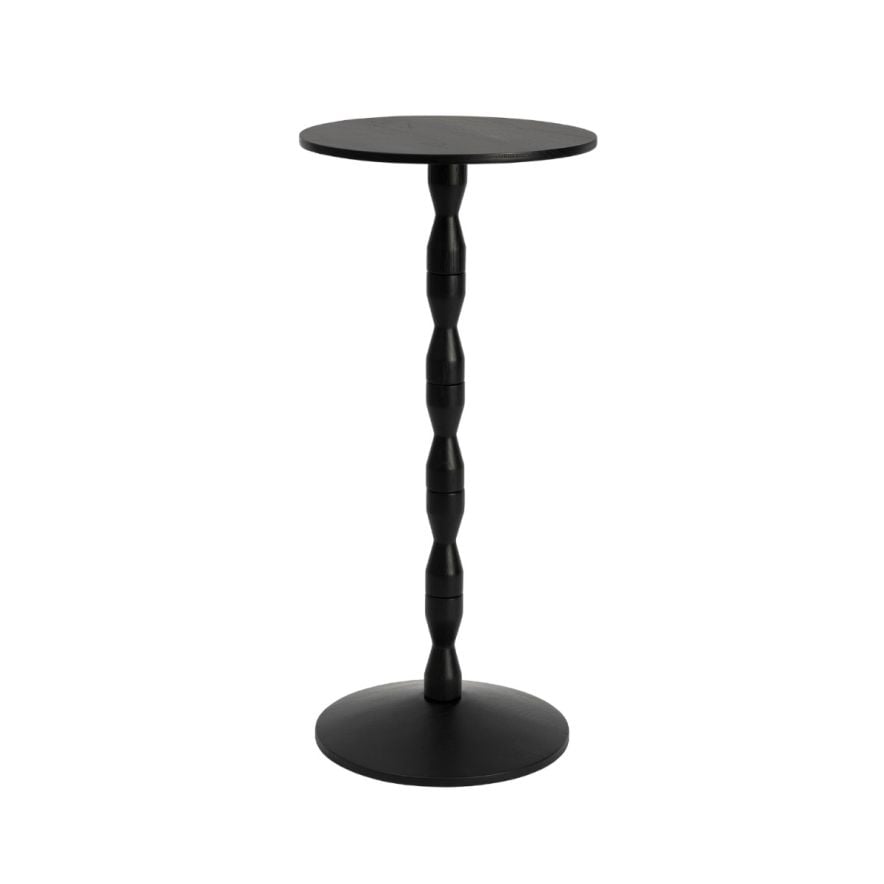 Bord Pedestal svart – Design House Stockholm – oak (black, steel matbord