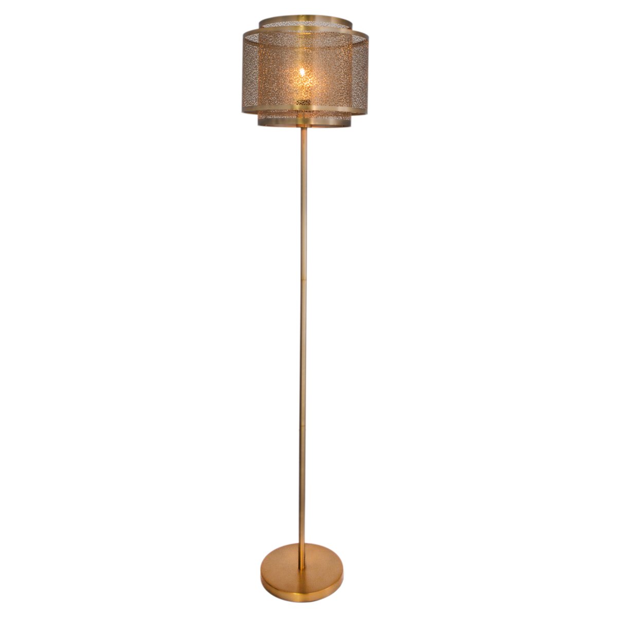 Hermine golvlampa – By Rydéns – carpet brass golvlampor