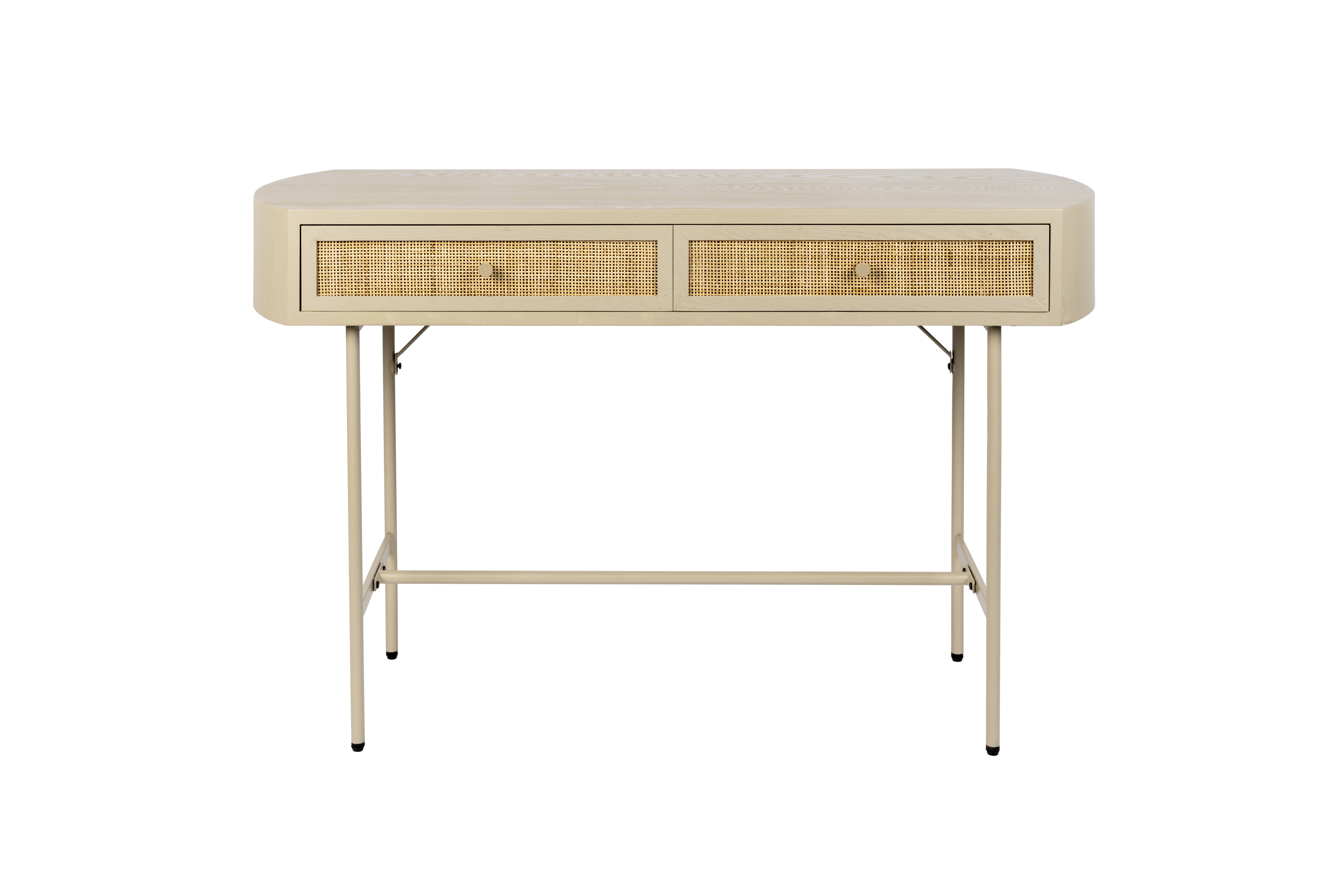 WHITE LABEL LIVING Konsolbord Amaya 2Dr – White Label Living – painted wood (beige, rattan avlastningsbord
