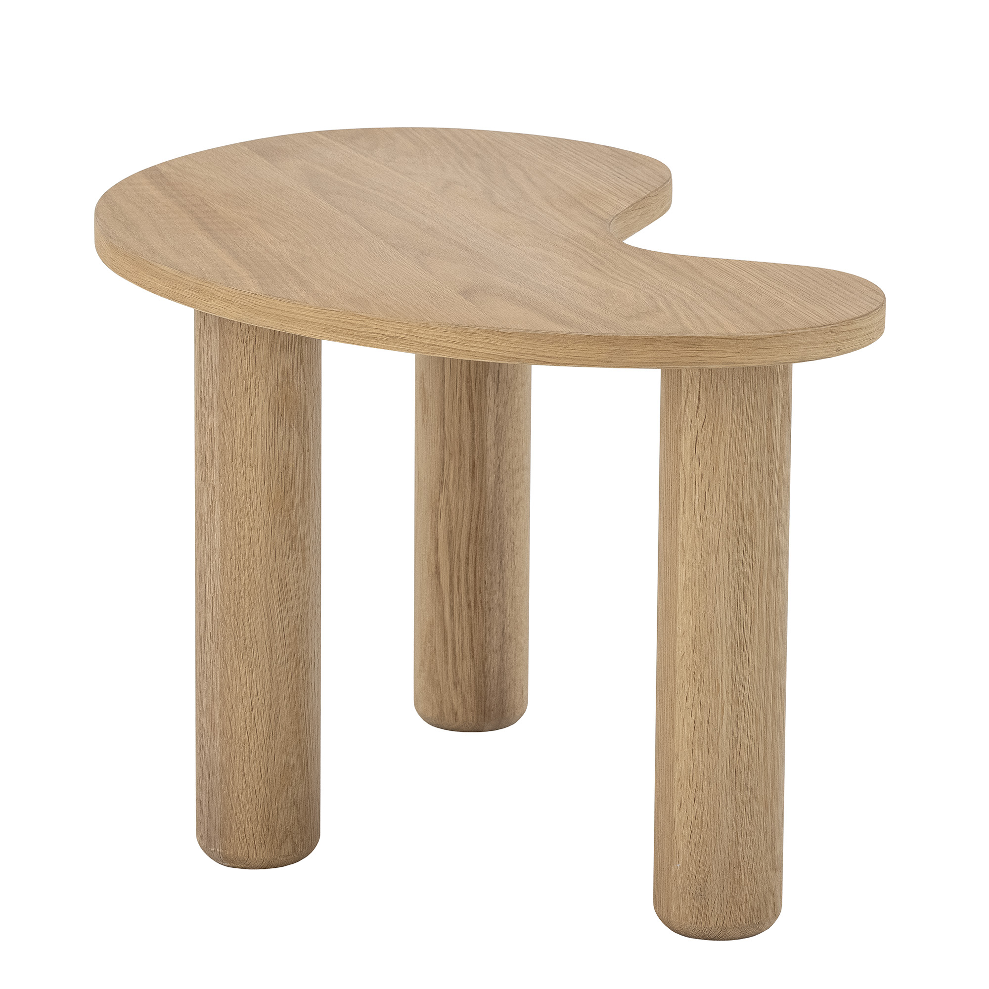 BLOOMINGVILLE Luppa soffbord - naturgummiträ (65x44) – Bloomingville – natural rubber soffbord