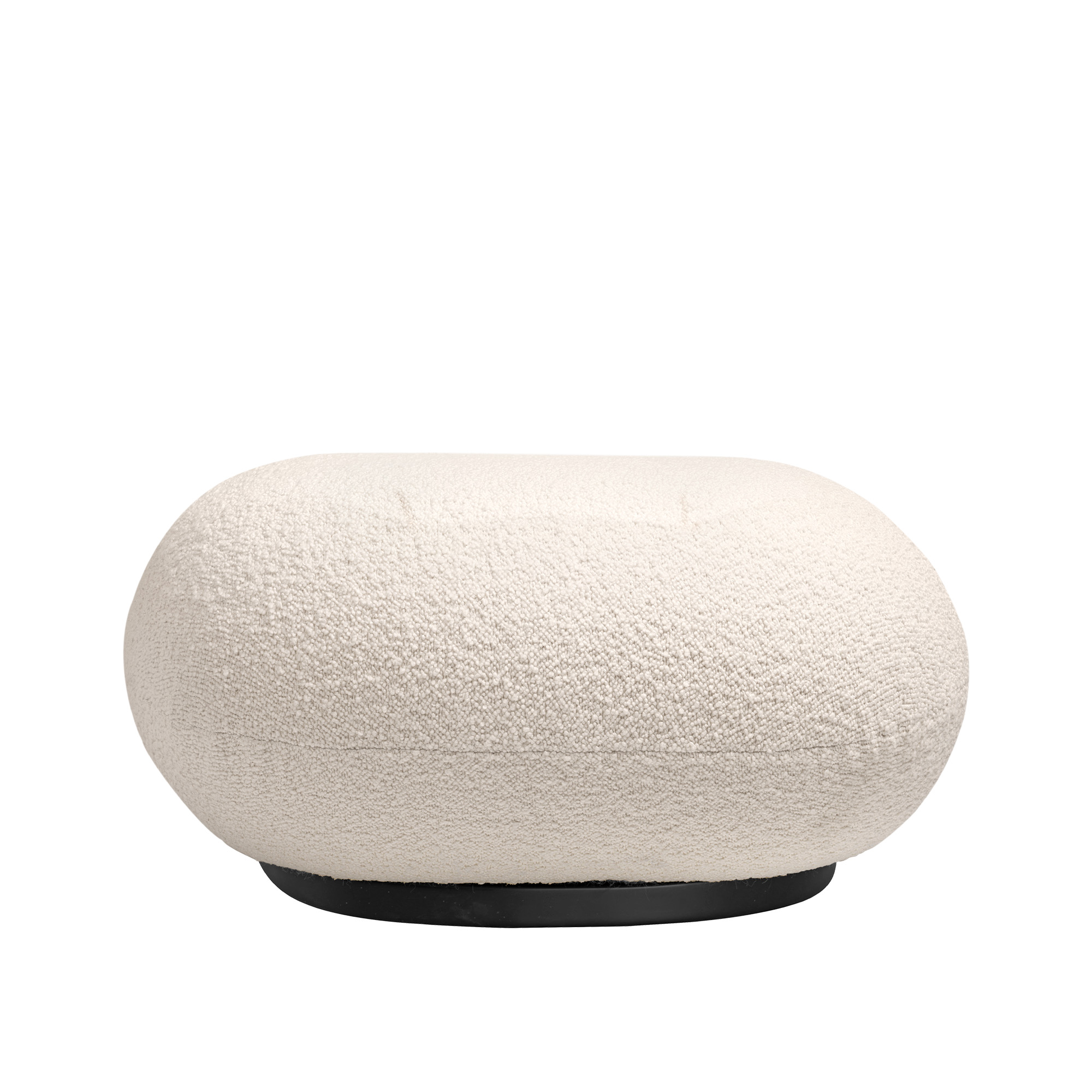 Pacha fotpall Soft Black – Gubi – soft black ottomans