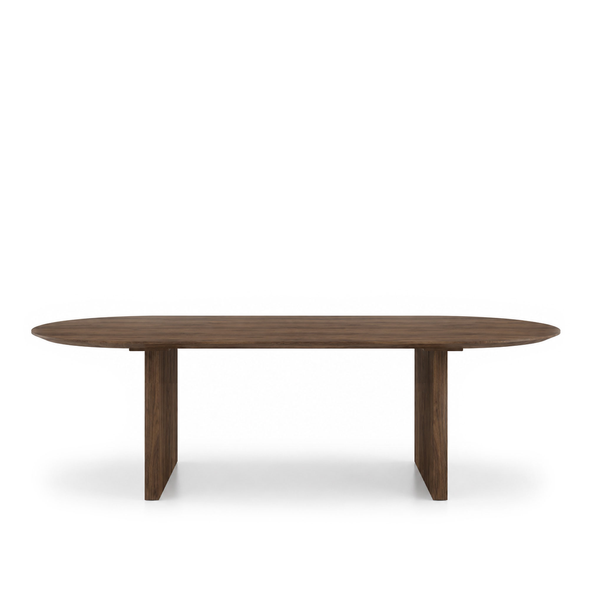 Ten Oval matbord – Dk3 – brun matbord