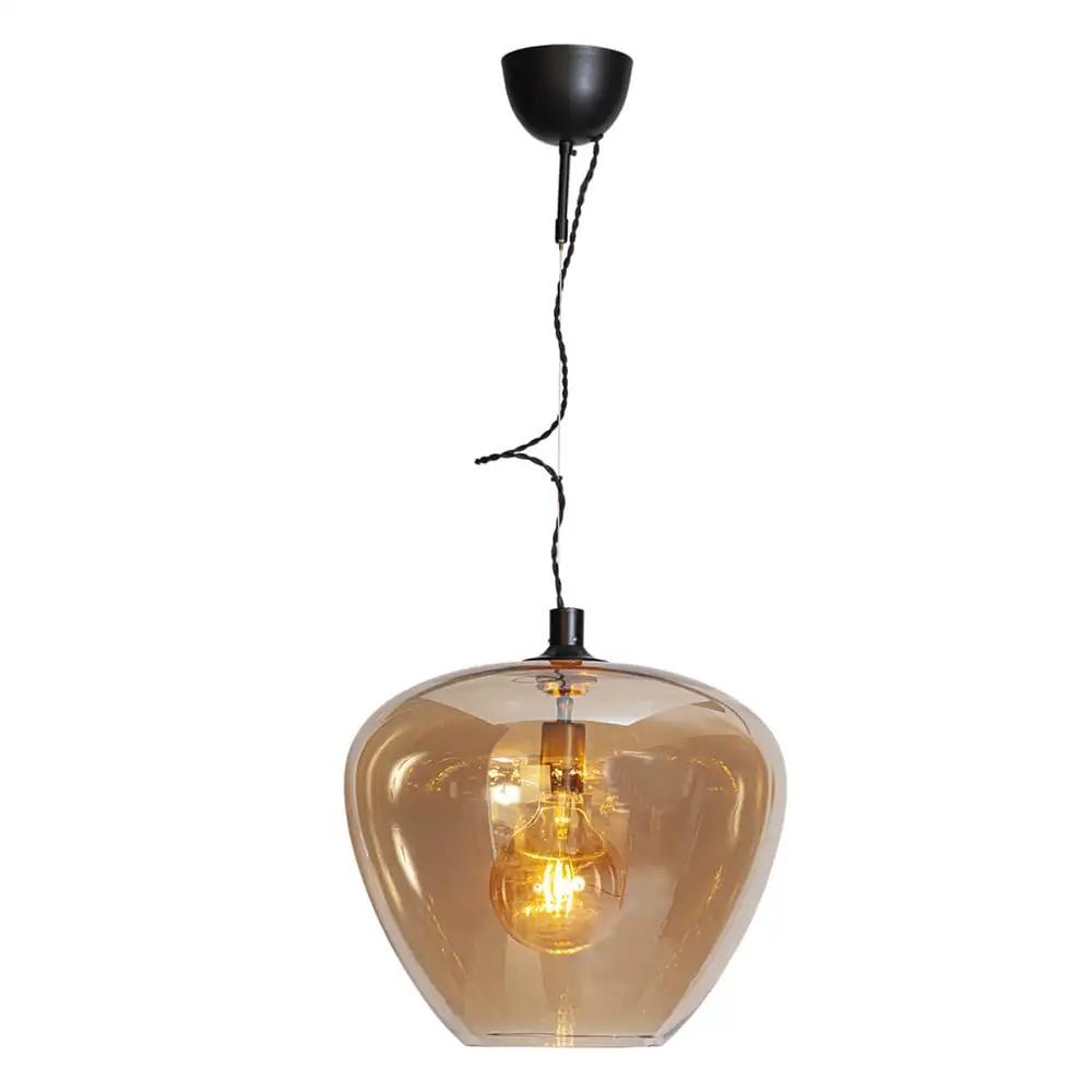 Bellissimo Grande Ø40cm Rökgrå – by Rydéns – grå pendant lamps