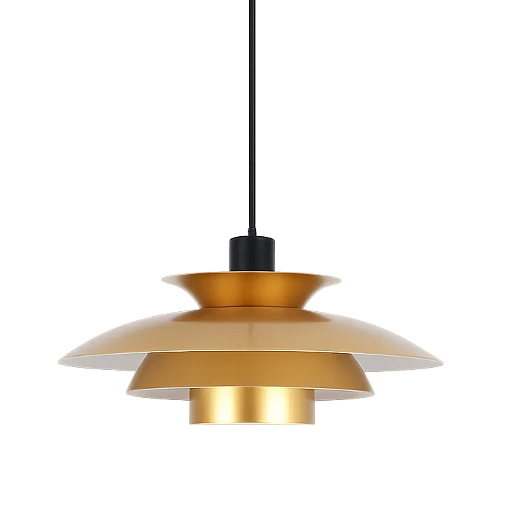 Stealth 2 Ø50 taklampa – Nordic Lighting – metal (gold, metal/plastic pendant lamps