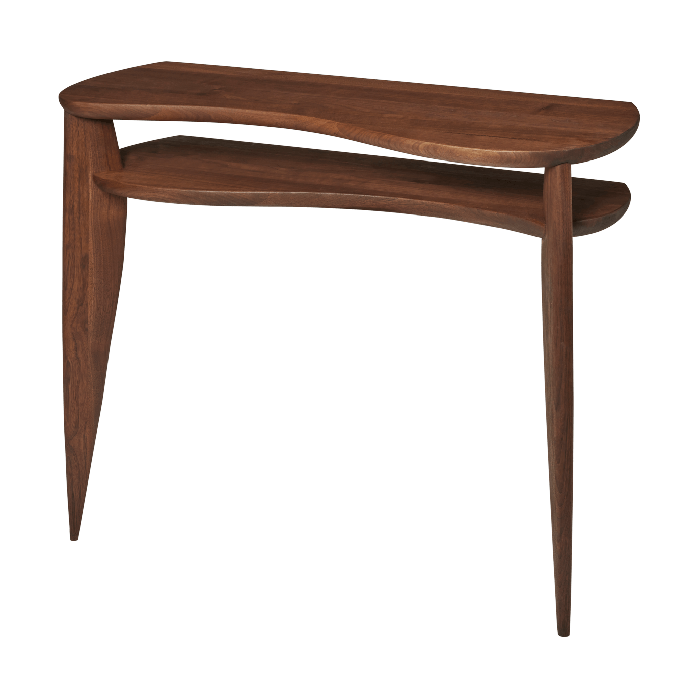 Feve konsolbord 100x36x85 cm, Walnut – Ferm Living – brun avlastningsbord