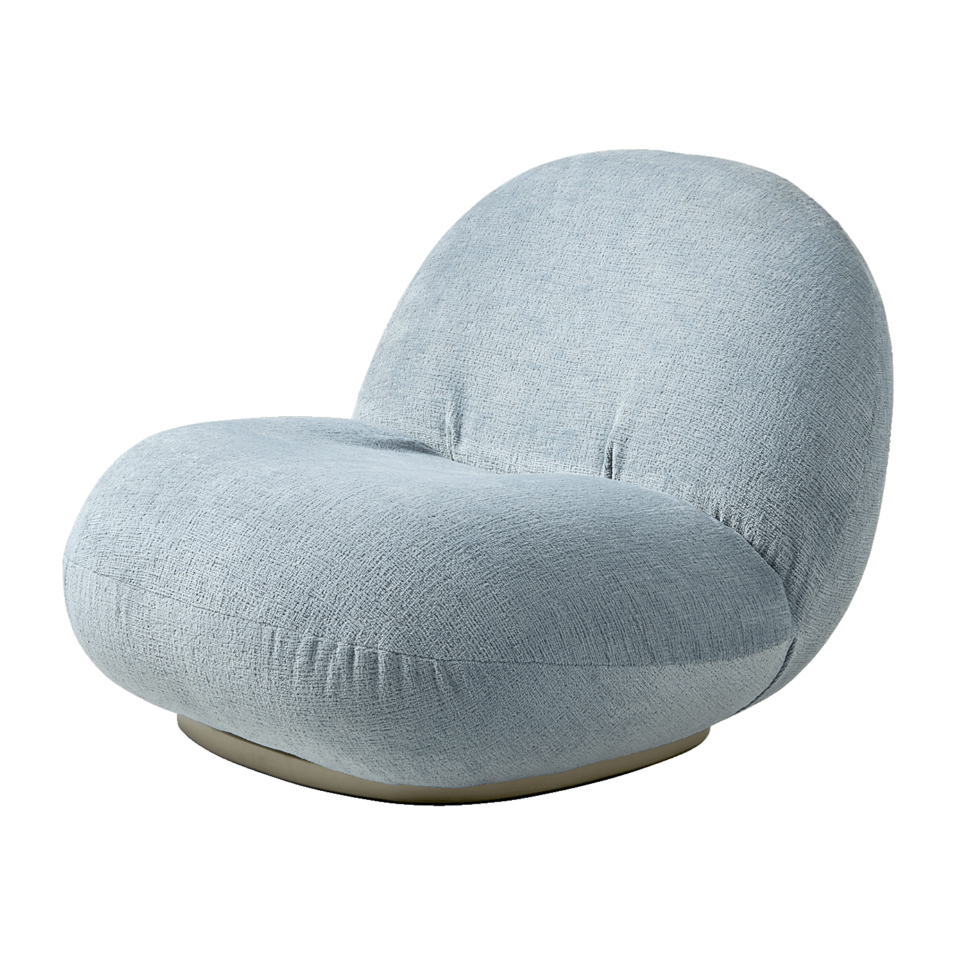Pacha loungefåtölj, Mumble 10-pearl gold – GUBI – beige lounge chairs