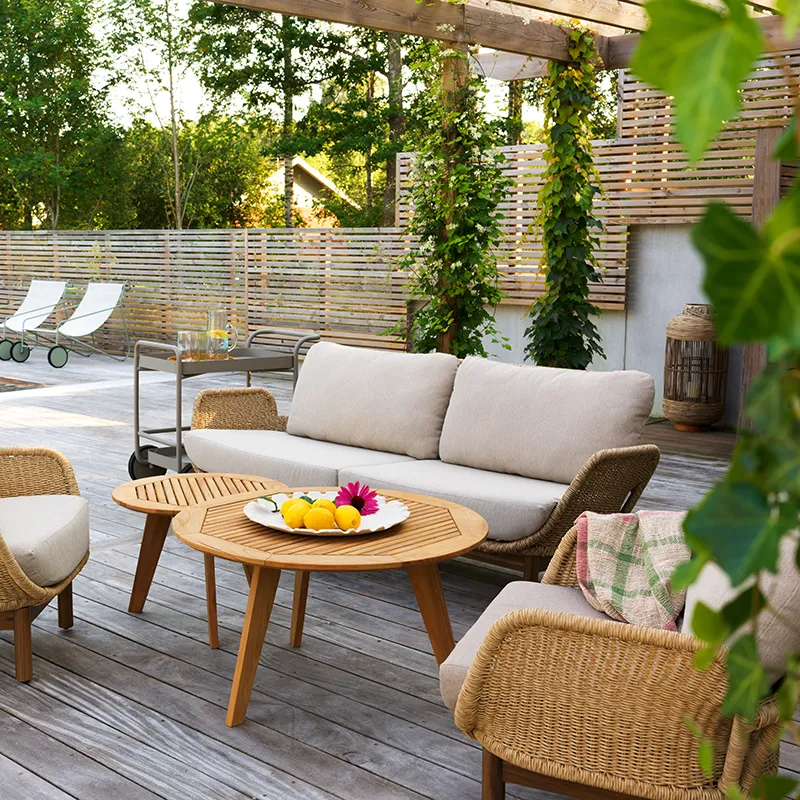 Lily soffgrupp – Brafab – synthetic outdoor sofas