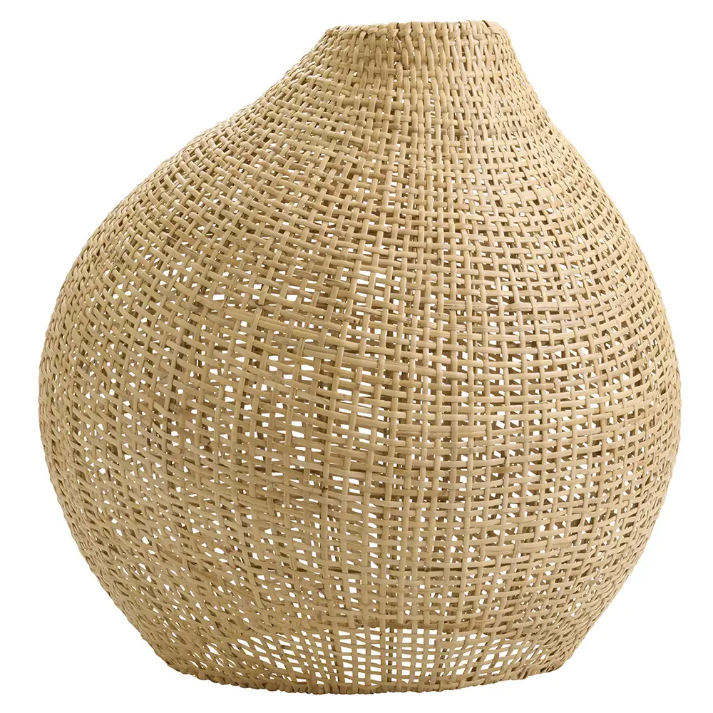 Figura L Golvlampa rotting – Sika Design – rattan (beige, rattan golvlampor
