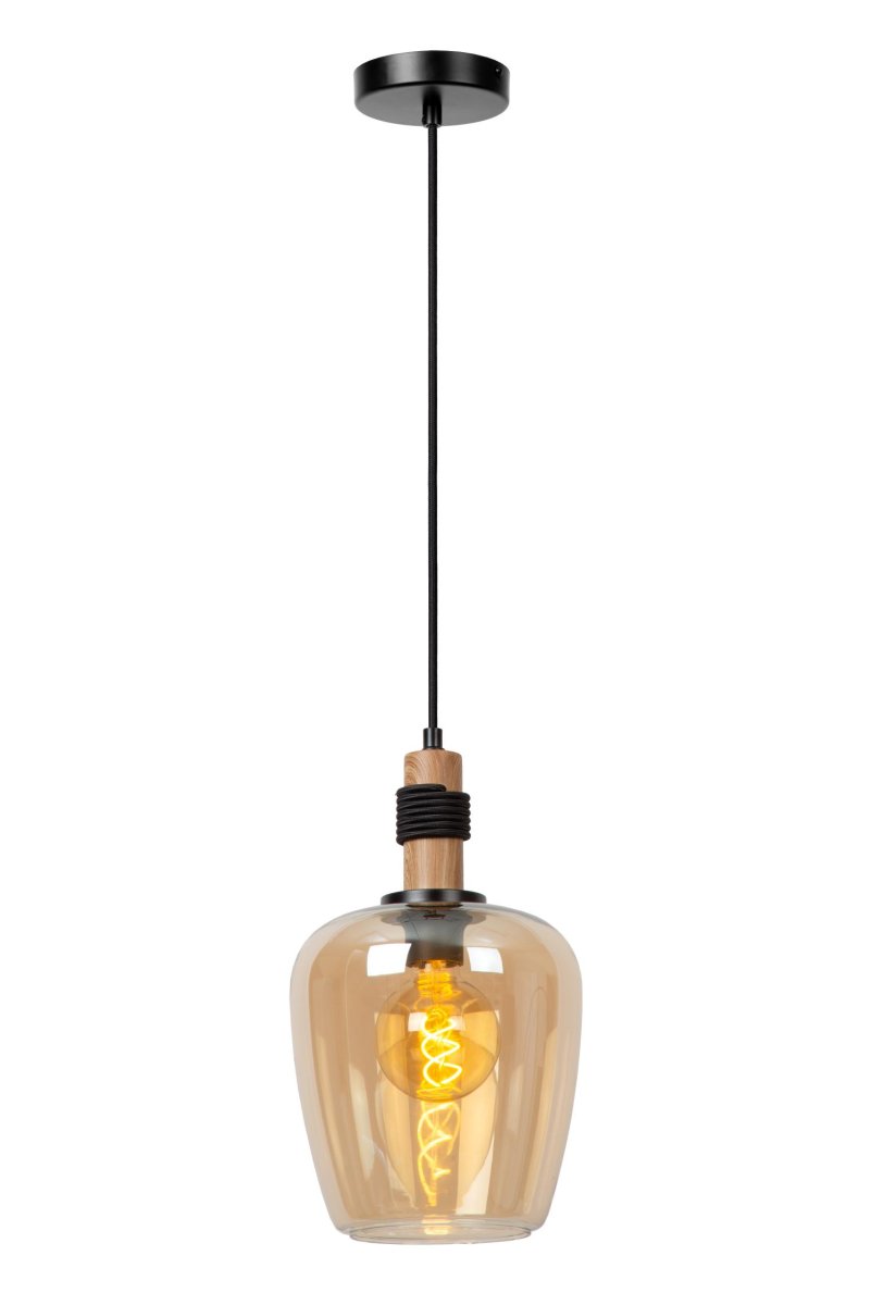 Ilona Ø22 taklampa – Lucide – orange pendant lamps