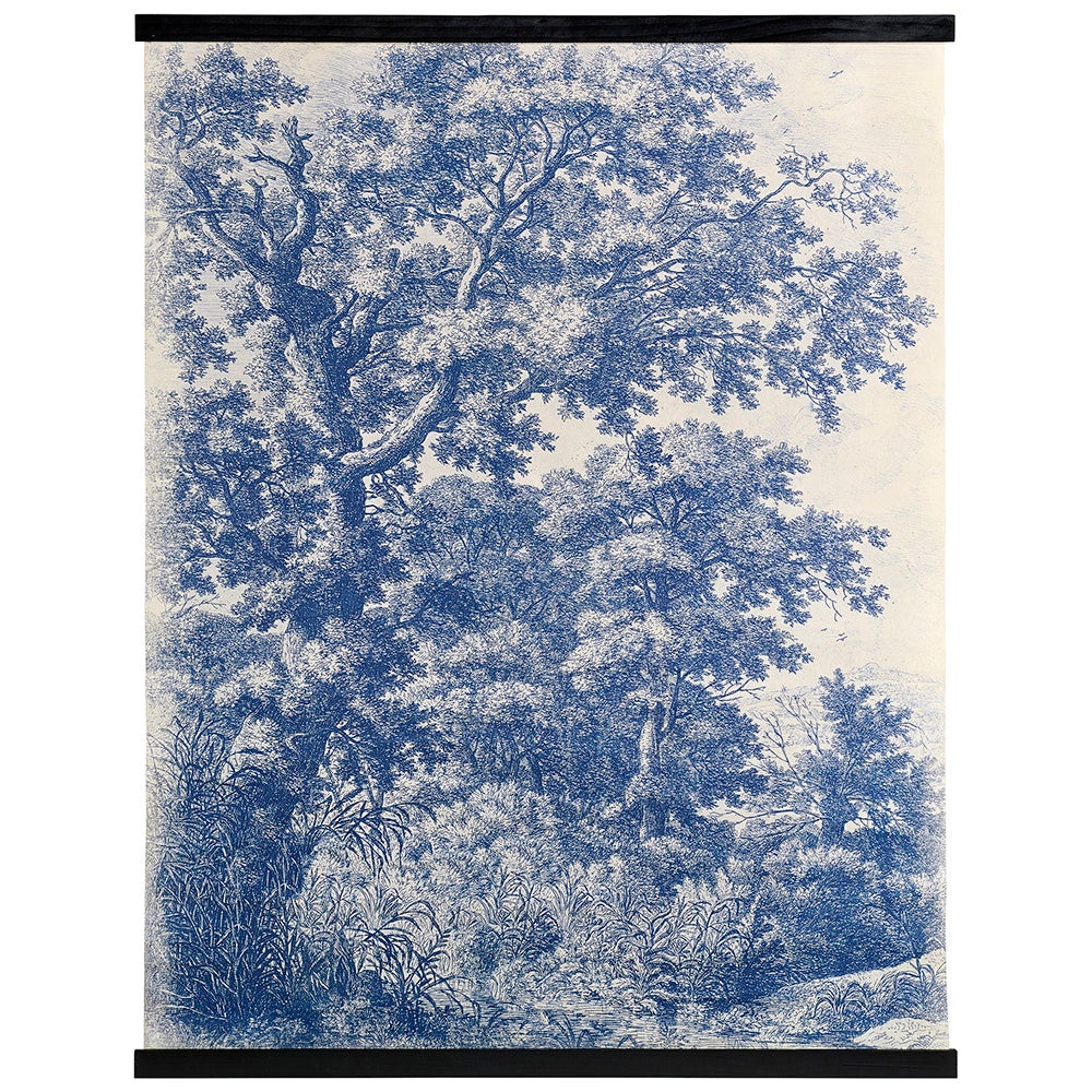 FORESTA BLU Tavla 120x150 cm – Artwood – blå väggkonst