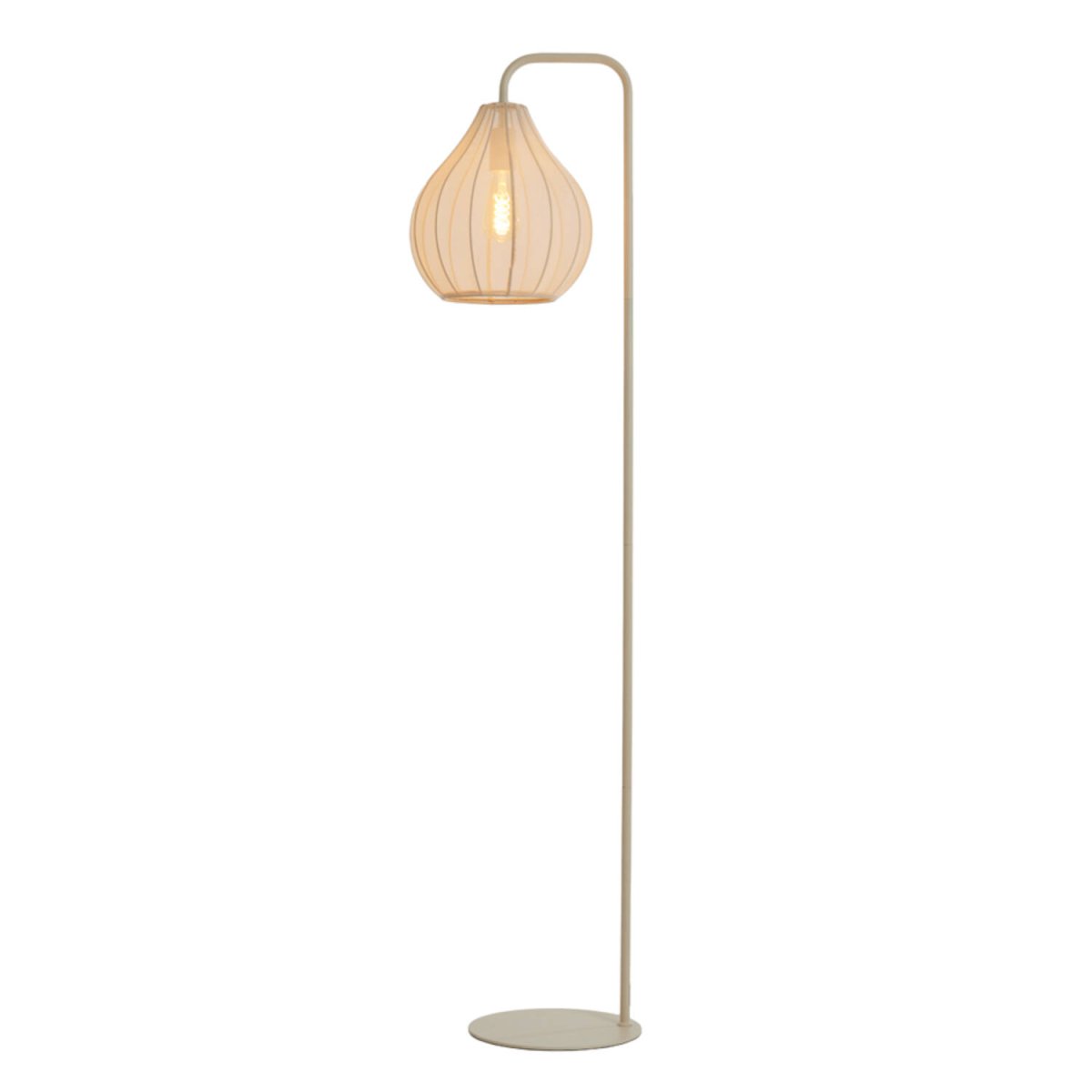 Elati golvlampa – Light & Living – beige golvlampor