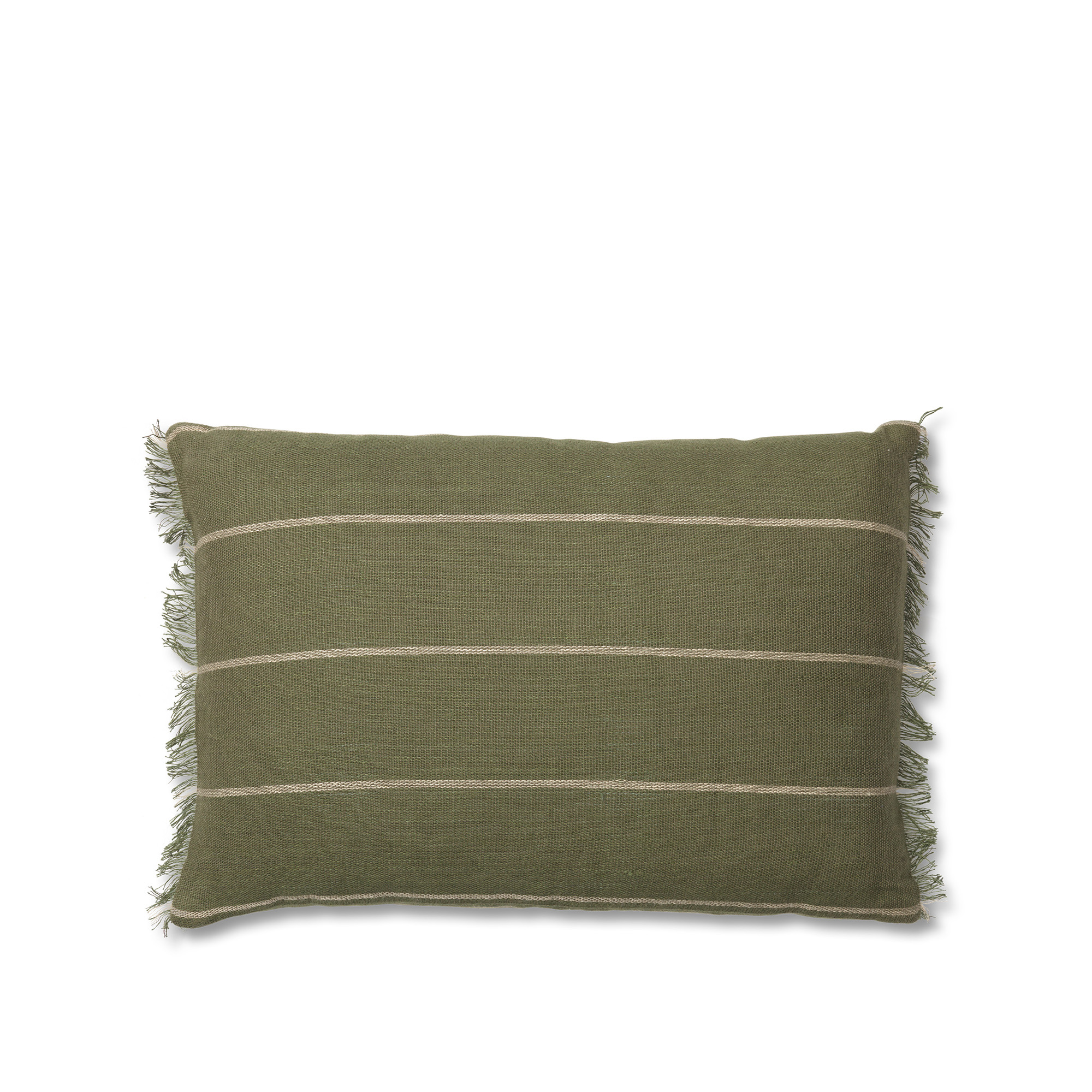 Calm prydnadskudde 40 x 60 cm – Ferm Living – grön prydnadskuddar