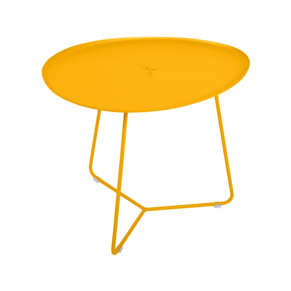 Cocotte bord lågt, Honey – Fermob – gul utebord