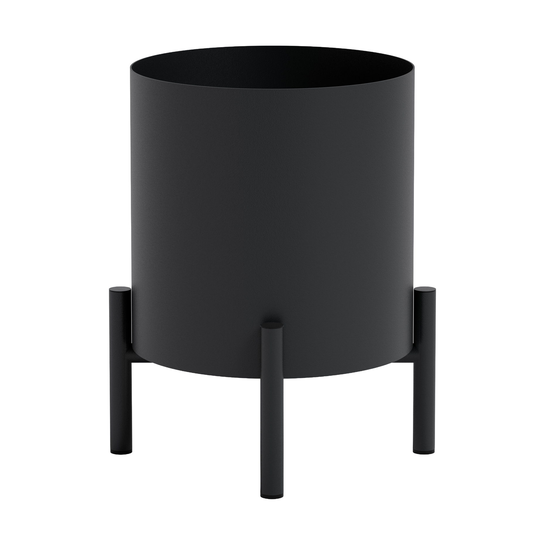 Simply Grow ytterkruka liten Ø31,5 cm, Black – Eva Solo – svart outdoor planters