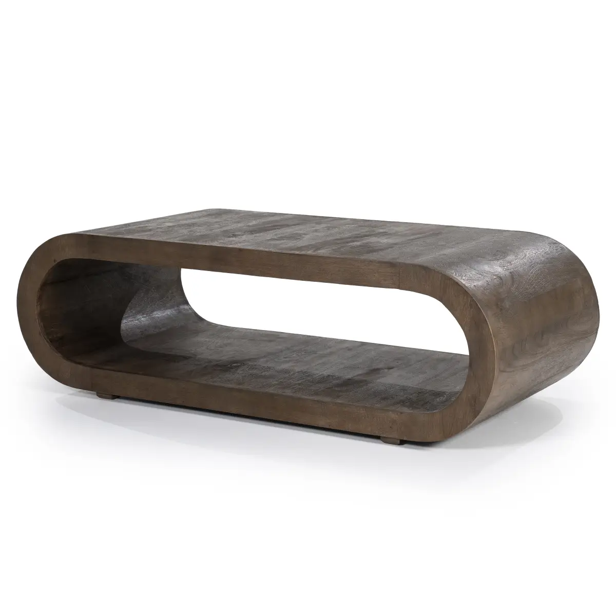 Coffee table Elora 130x60x40 cm – By-Boo – brun soffbord