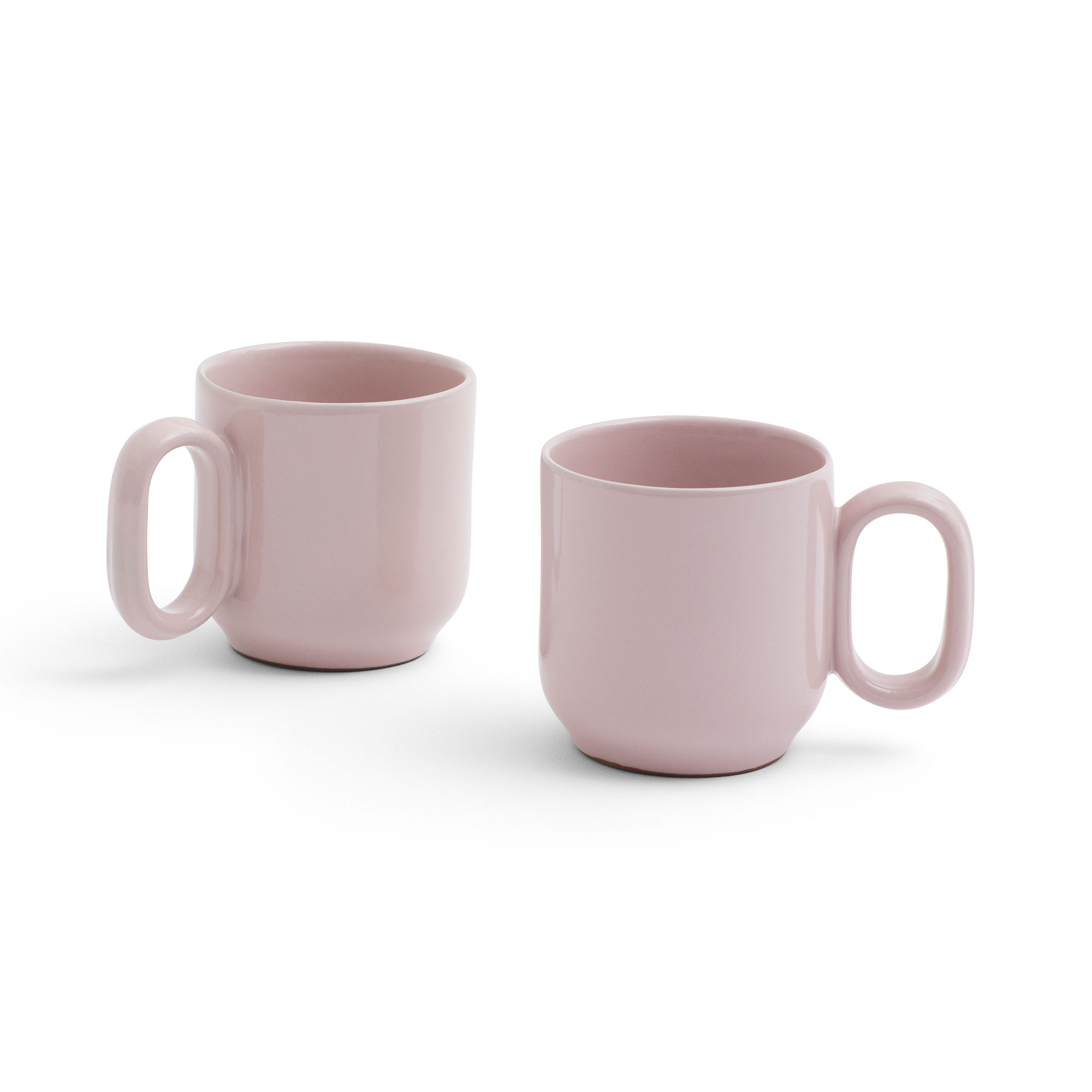Barro mugg 2-pack, Pink – HAY – rosa mugs