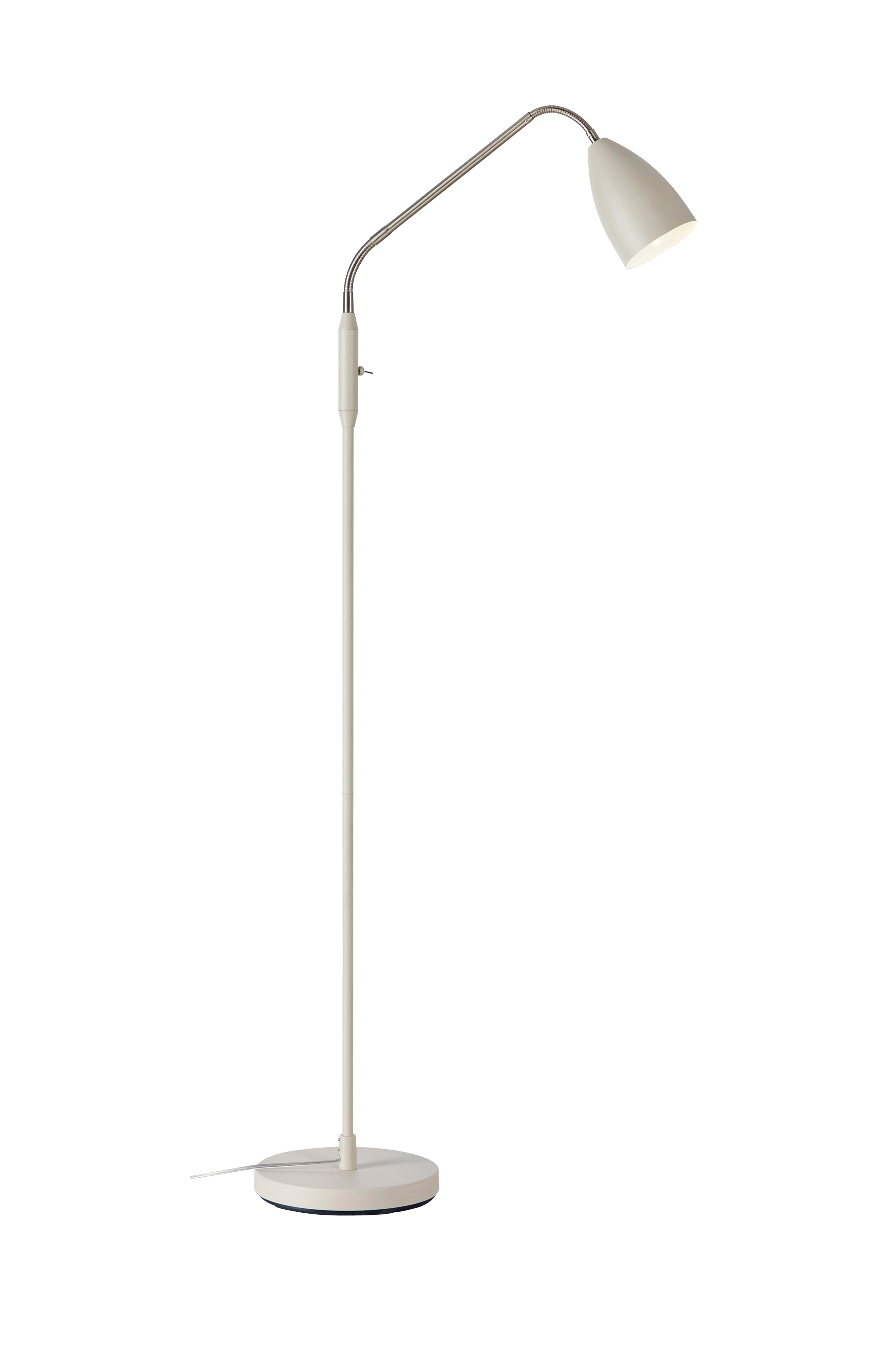 Golvlampa Patro 3-Step LED – Markslöjd – grå golvlampor