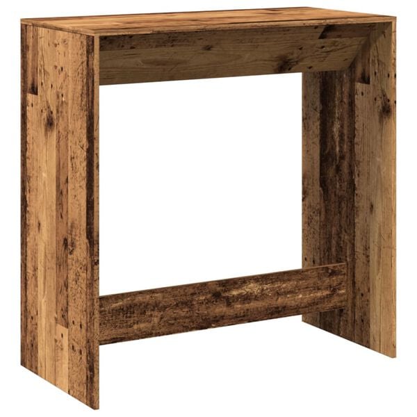 vidaXL Barbord gammalt trä 102x50x103,5 cm konstruerat trä – vidaXL – brun bar tables
