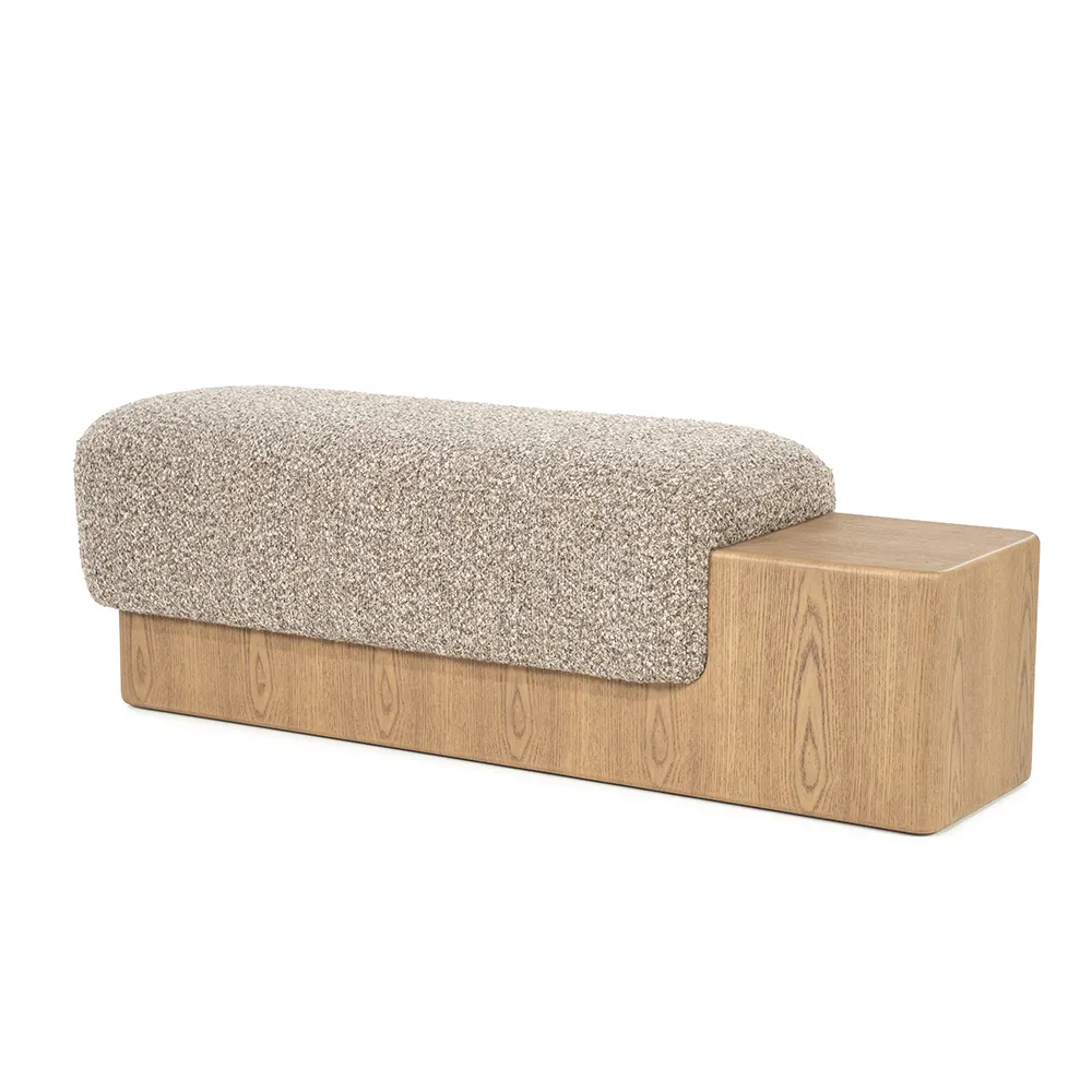 Bänk George Taupe – Eleonora – taupe benches