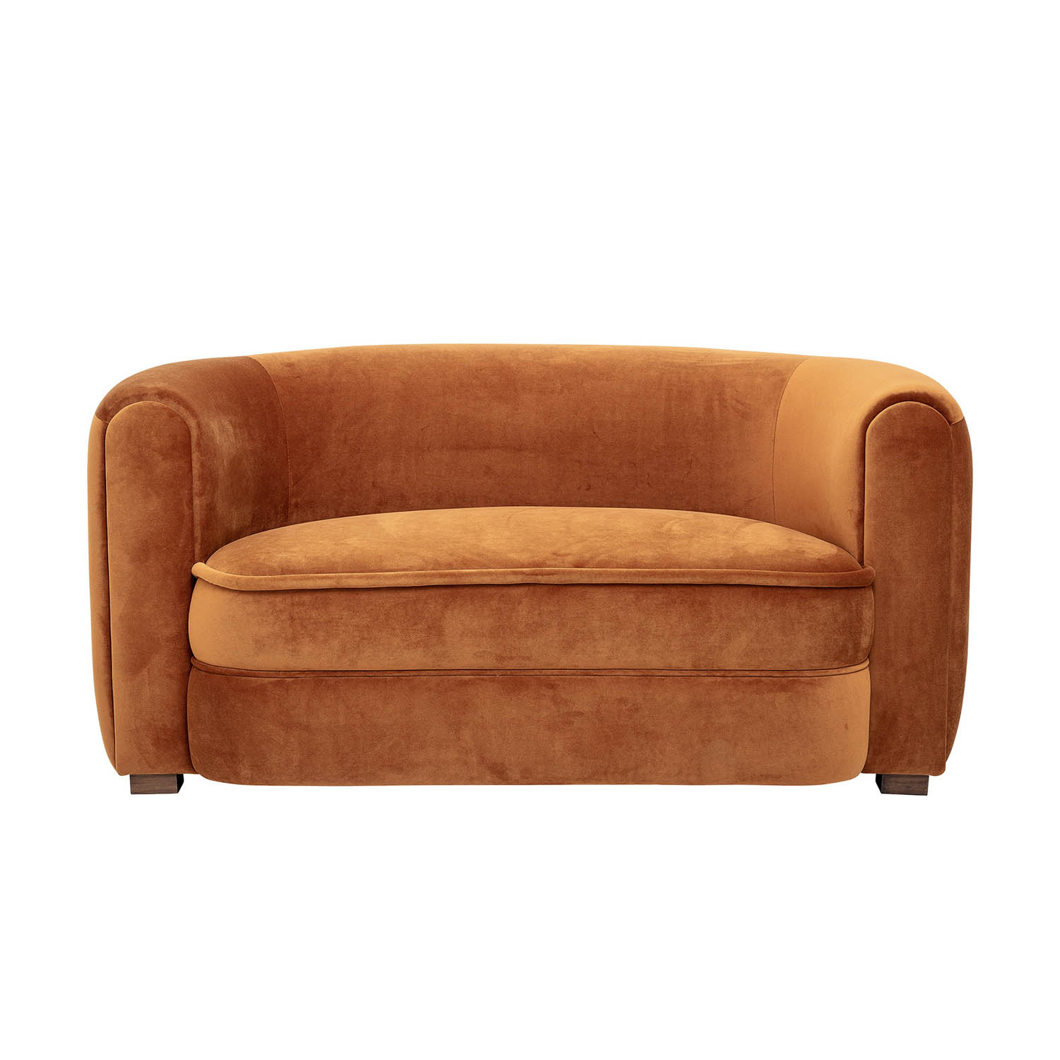 CREATIVE COLLECTION Malala Soffa - Brun Polyester – Creative Collection – polyester (brown, wood soffor