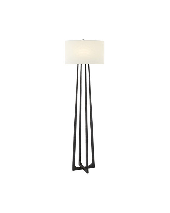 Scala golvlampa svart – Visual Comfort – aged golvlampor