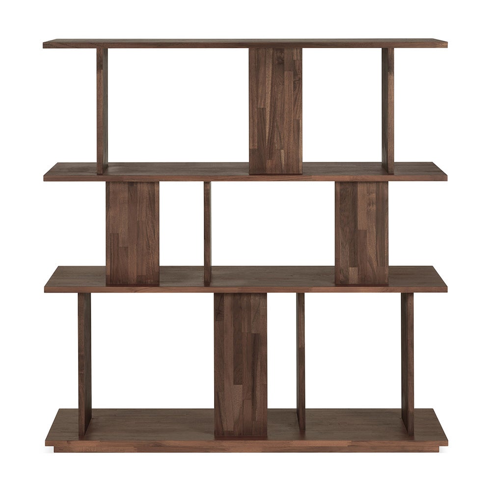 Irregular Hylla lackad Teak 112 x 37 x 115 cm – Ethnicraft – brun hyllor