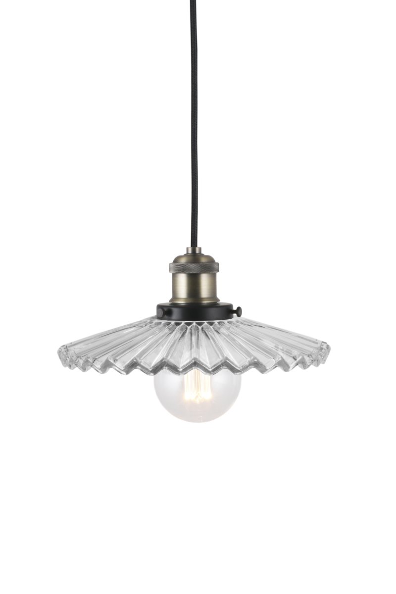 Cobbler Ø25 taklampa – Globen Lighting – metal (black, brass pendant lamps