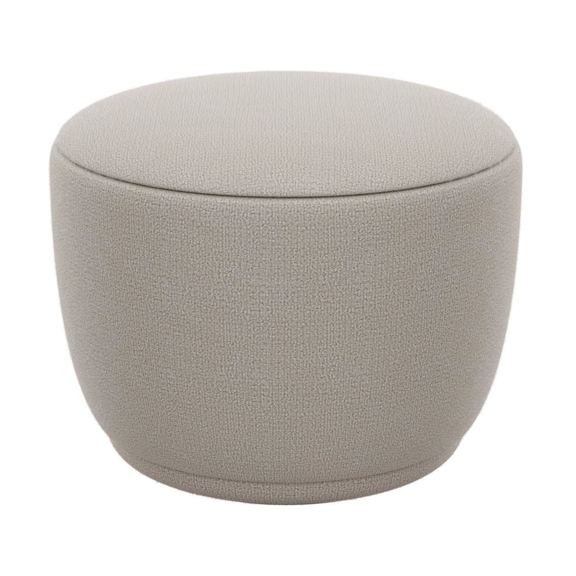 Kuon sittpuff 45xØ48 cm, Socia desert – blomus – grå kuddar