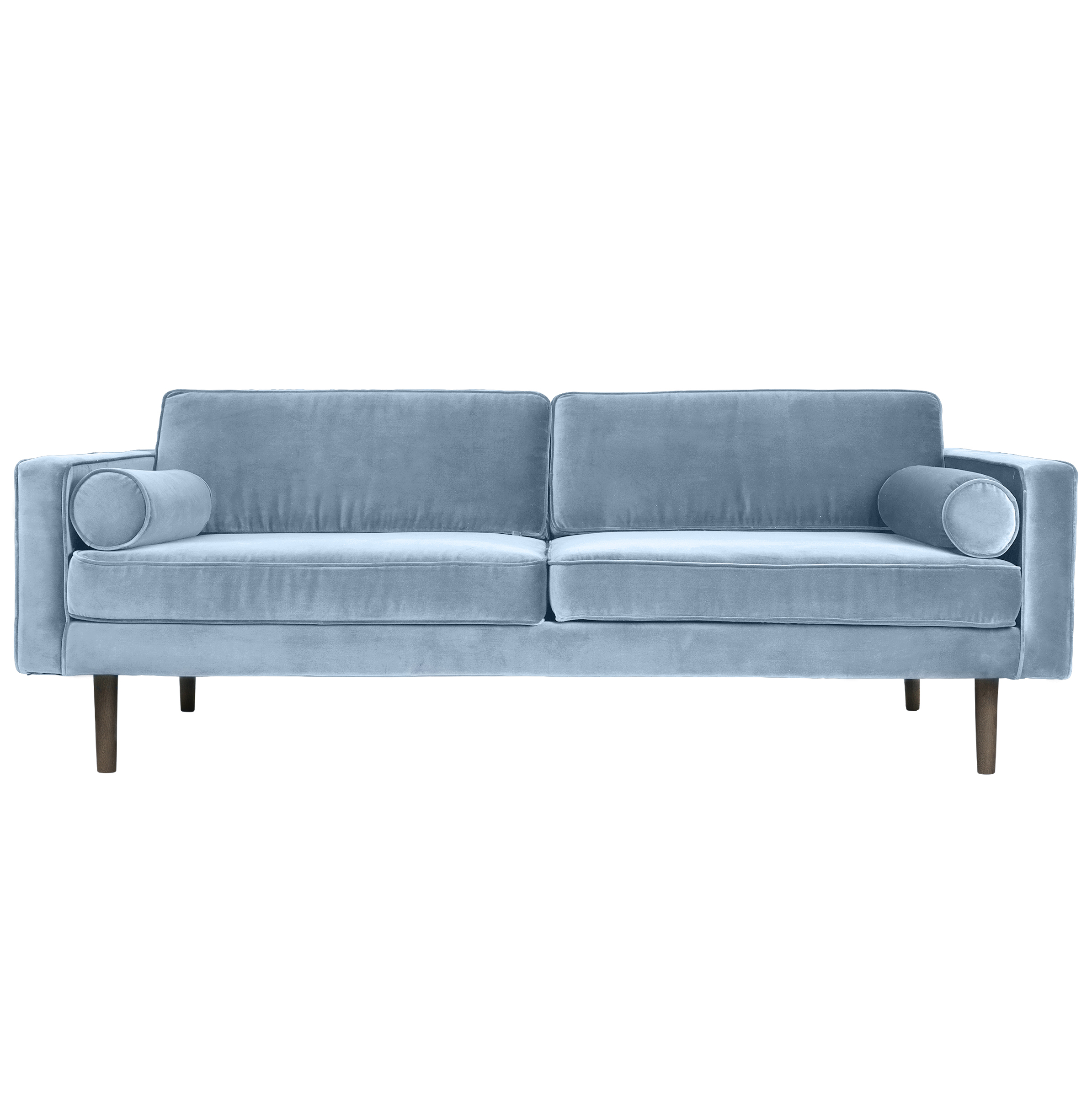 Wind 3-sits soffa, Pastel blue (blå) – Broste Copenhagen – blå soffor