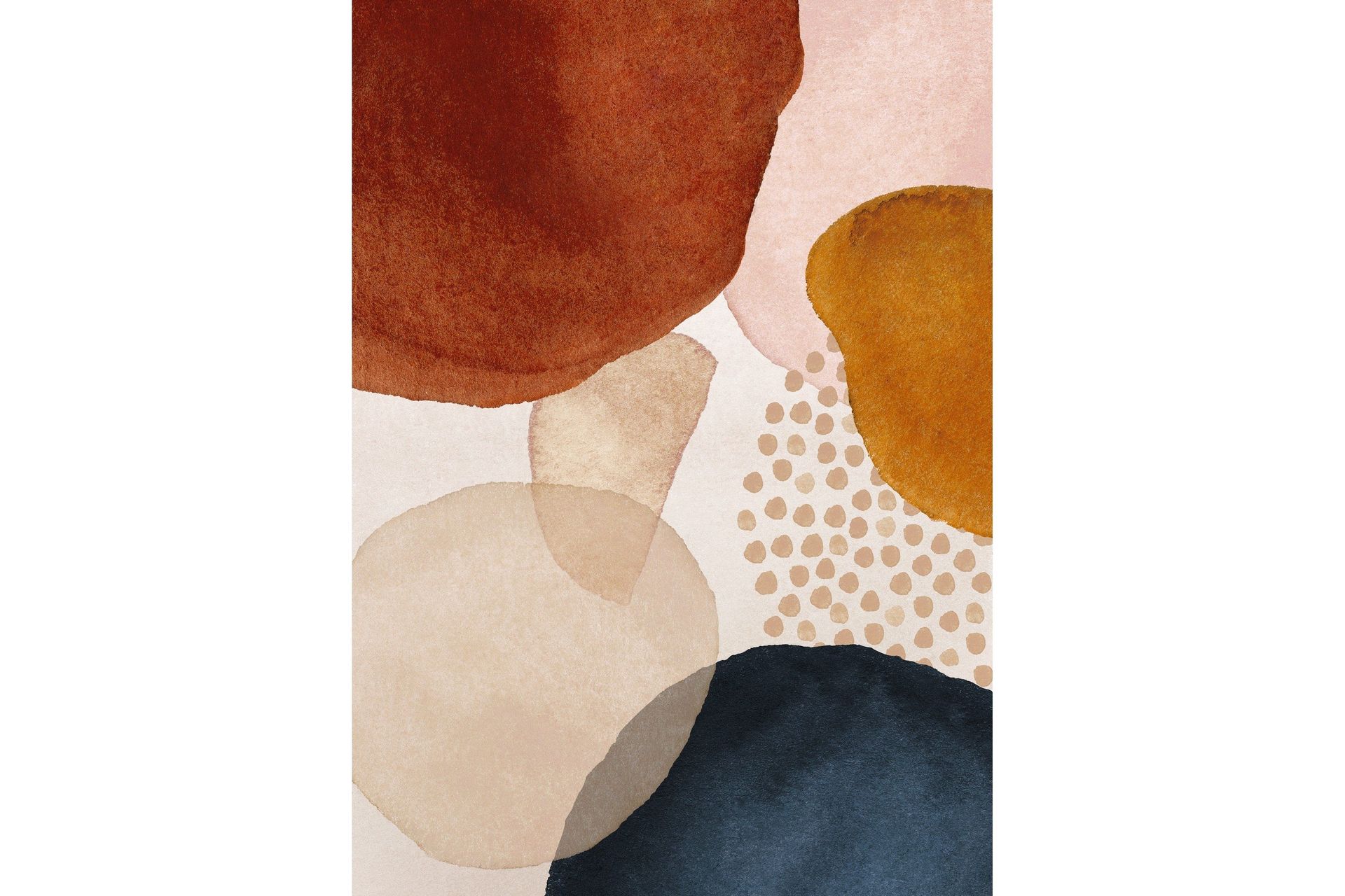 Poster Circles 30x40 cm – Venture Home – beige väggkonst